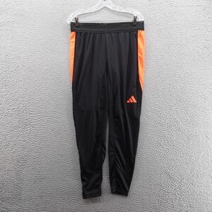 Adidas Tiro Training Pants Medium Black Orange Women Soccer Athletic NWT